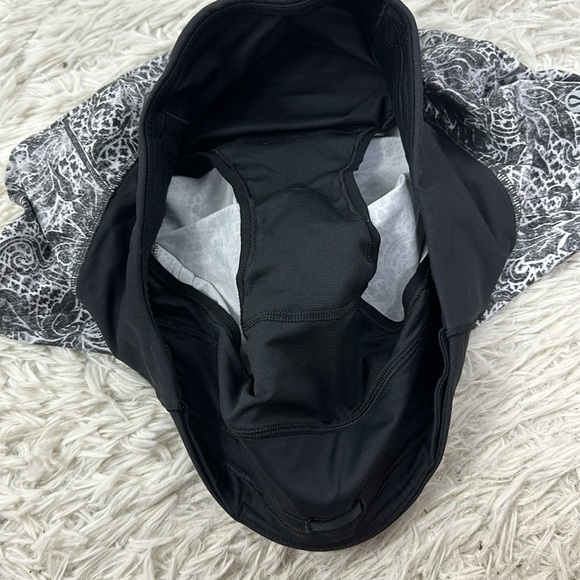 Lululemon Run Times Short II *4" Serigraph Alpine White Black Multi / Black - Picture 3 of 7